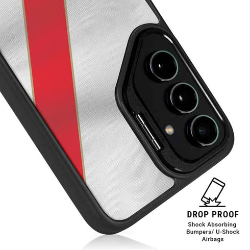 Peru Soccer Flag Galaxy S24 FE Kickstand Case